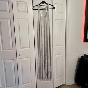 Feel the Piece Grey Jersey Maxi Dress